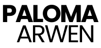 Logo negro Paloma Arwen